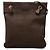 Prada Borsa a tracolla in tela Canapa logo marrone Marrone scuro