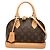 Louis Vuitton Brown Monogram Alma BB Braun