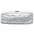 Chanel Silver Quilted Metallic Striped Aged Calfskin Reissue 2.55 Double Flap 226 Argento - vista 3