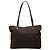 Borsa Tote Fendi in tela Zucchino marrone Marrone scuro