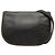 Borsa a tracolla con patta Anagram in pelle nera LOEWE Nero