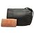 Borsa a tracolla con patta Anagram in pelle nera LOEWE Nero - vista 7