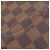 Louis Vuitton Brown Damier Ebene Keepall Bandouliere 55 Marrone - vista 10