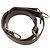 Louis Vuitton Brown Damier Ebene Keepall Bandouliere 55 Marrone - vista 19