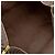 Louis Vuitton Brown Damier Ebene Keepall Bandouliere 55 Marrone - vista 5