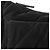 Borsa Bowling Chanel in nylon effetto velluto matelassé Large CC Nera Nero - vista 11