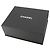 Borsa Bowling Chanel in nylon effetto velluto matelassé Large CC Nera Nero - vista 13