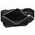 Borsa Bowling Chanel in nylon effetto velluto matelassé Large CC Nera Nero - vista 7