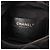 Borsa Bowling Chanel in nylon effetto velluto matelassé Large CC Nera Nero - vista 8