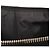 Borsa Bowling Chanel in nylon effetto velluto matelassé Large CC Nera Nero - vista 9