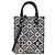 Louis Vuitton Black Monogram Jacquard Since 1854 Petit Sac Plat Nero