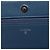 Portafoglio Chanel Boy Wallet On Chain in pelle d'agnello blu con cristalli Blu navy - vista 5
