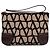 Pouch Valentino Brown Toile Iconographe Marrone