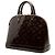 Louis Vuitton Purple Monogram Vernis Alma PM Porpora - vista 2