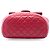 Chanel Urban Spirit Mini Rucksack aus gestepptem Lammleder in Rot - Ansicht 3