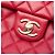Chanel Urban Spirit Mini Rucksack aus gestepptem Lammleder in Rot - Ansicht 5