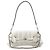 Borsa a mano piccola in pelle Gucci Horsebit Chain Bianco