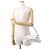 Borsa a mano piccola in pelle Gucci Horsebit Chain Bianco - vista 4