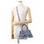 Borsa a mano Balenciaga Hourglass BB Monogram Small Blu - vista 5