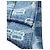 Borsa a mano Balenciaga Hourglass BB Monogram Small Blu - vista 7