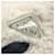 Borsa Tote piccola Prada Triangle in shearling Bianco - vista 11