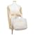 Borsa Tote piccola Prada Triangle in shearling Bianco - vista 4