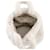 Borsa Tote piccola Prada Triangle in shearling Bianco - vista 6
