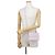 Hermès Portafoglio a catena/spalla Hermes Kara in Mauve Pale - vista 4