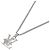 Collana con pendente Louis Vuitton Monogram Row Argento