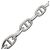 Hermès Bracciale con Charms Hermes Chaine d'Ancre GM Argento - vista 3