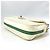 Borsa a tracolla con catena Chanel verde e bianca Bianco - vista 3