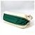Borsa a tracolla con catena Chanel verde e bianca Bianco - vista 4