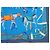 Hermès Ronds de Marche 90 cm Seidentuch - Blau Weiß Grün Orange - Ansicht 4