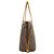Borsa Tote Louis Vuitton Neverfull MM Rosa Monogramma - vista 3