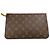 Borsa Tote Louis Vuitton Neverfull MM Rosa Monogramma - vista 8