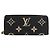 Louis Vuitton Portefeuille Clemence Long Wallet Nero Beige