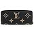 Louis Vuitton Portefeuille Clemence Long Wallet Nero Beige - vista 2