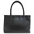 Borsa Tote Chanel Coco Mark Gold Hardware Nero