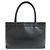 Borsa Tote Chanel Coco Mark Gold Hardware Nero - vista 2