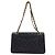 Borsa a tracolla Chanel Matelassé Double Flap Nero - vista 2