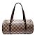 Borsa a tracolla Louis Vuitton Papillon 30 Marrone Damier ebene - vista 2