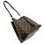 Néonoé Borsa Louis Vuitton Neo Noe MM Marrone Nero Bianco Monogramma - vista 3