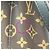 Néonoé Borsa Louis Vuitton Neo Noe MM Marrone Nero Bianco Monogramma - vista 7
