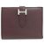 Hermès Cartera bi-fold Hermes Bearn Compact Burdeos