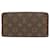 Zippy Louis Vuitton Monogram Canvas Long Wallet Golden  - view 1