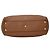 Borsa a mano in pelle Gucci Bamboo Marrone - vista 4
