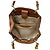 Borsa a mano in pelle Gucci Bamboo Marrone - vista 5