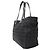 Timeless Borsa a mano Chanel in nylon nero - vista 4