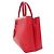 Borsa a mano Fendi in pelle rossa Rosso - vista 4