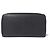 Cartera larga Chanel de piel de becerro granulada negra Negro - vista 2